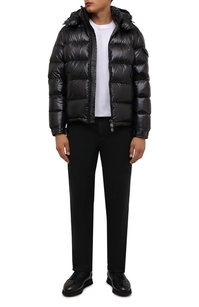 Кожаные кроссовки DOUCAL'S темно-синего цвета по цене 56700 руб., арт. DU2880WINNPM0192B00, фото 2 Кожаные кроссовки DOUCAL'S, арт. DU2880WINNPM0192B00, фото 2