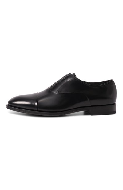 Кожаные оксфорды toronto FERRAGAMO черного цвета по цене 130500 руб., арт. 02A383/789433, фото 3 Кожаные оксфорды toronto FERRAGAMO, арт. 02A383/789433, фото 3