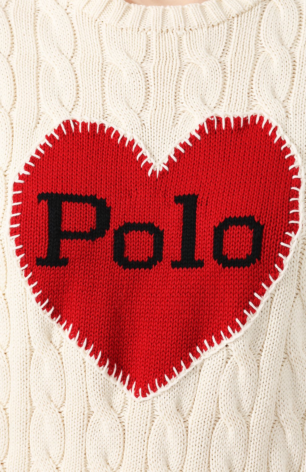 Хлопковый пуловер POLO RALPH LAUREN, арт. 211752560, фото 5