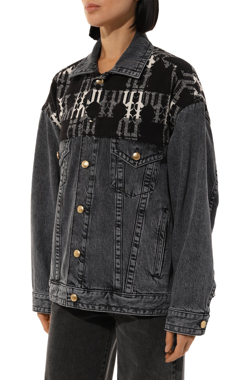 Джинсовая куртка PALM ANGELS, арт. PWYE038F24DEN001, фото 3