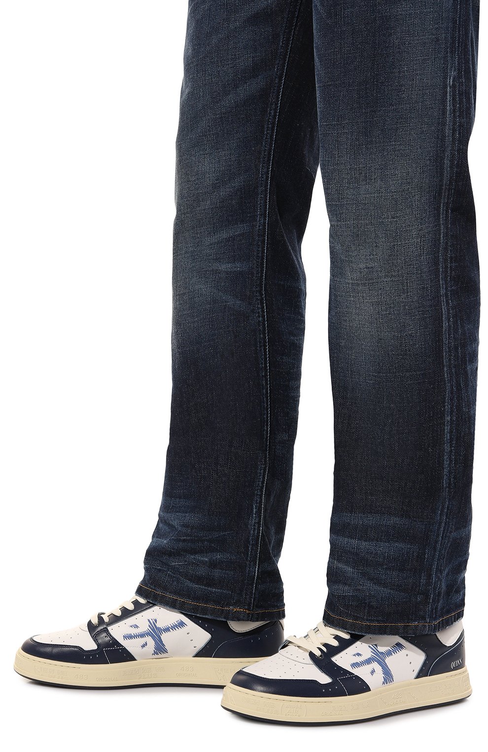 Кожаные кеды quinn PREMIATA, арт. QUINN/VAR 7025, фото 3