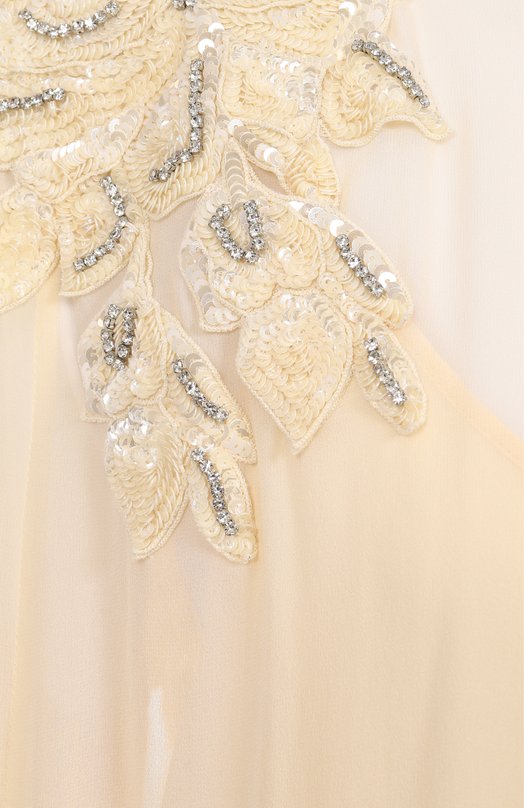 Платье с отделкой пайетками Marina Rinaldi Elegante ABAC0 Кремовый  ABAC0 Фото 6
