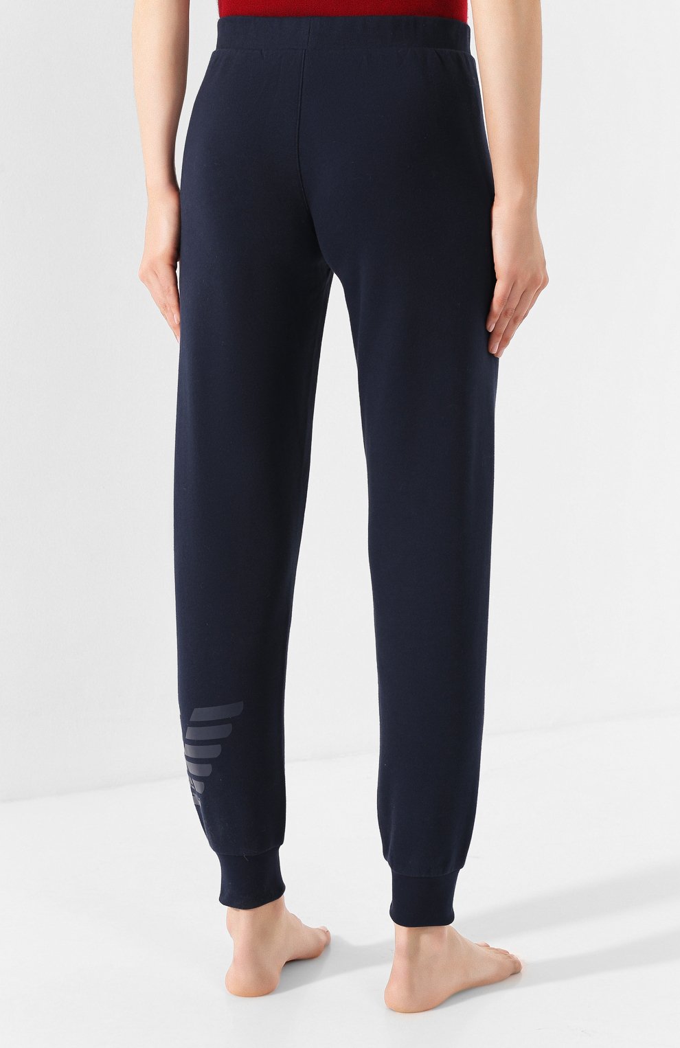 Хлопковые джоггеры EMPORIO ARMANI, арт. 163774/9A265, фото 4