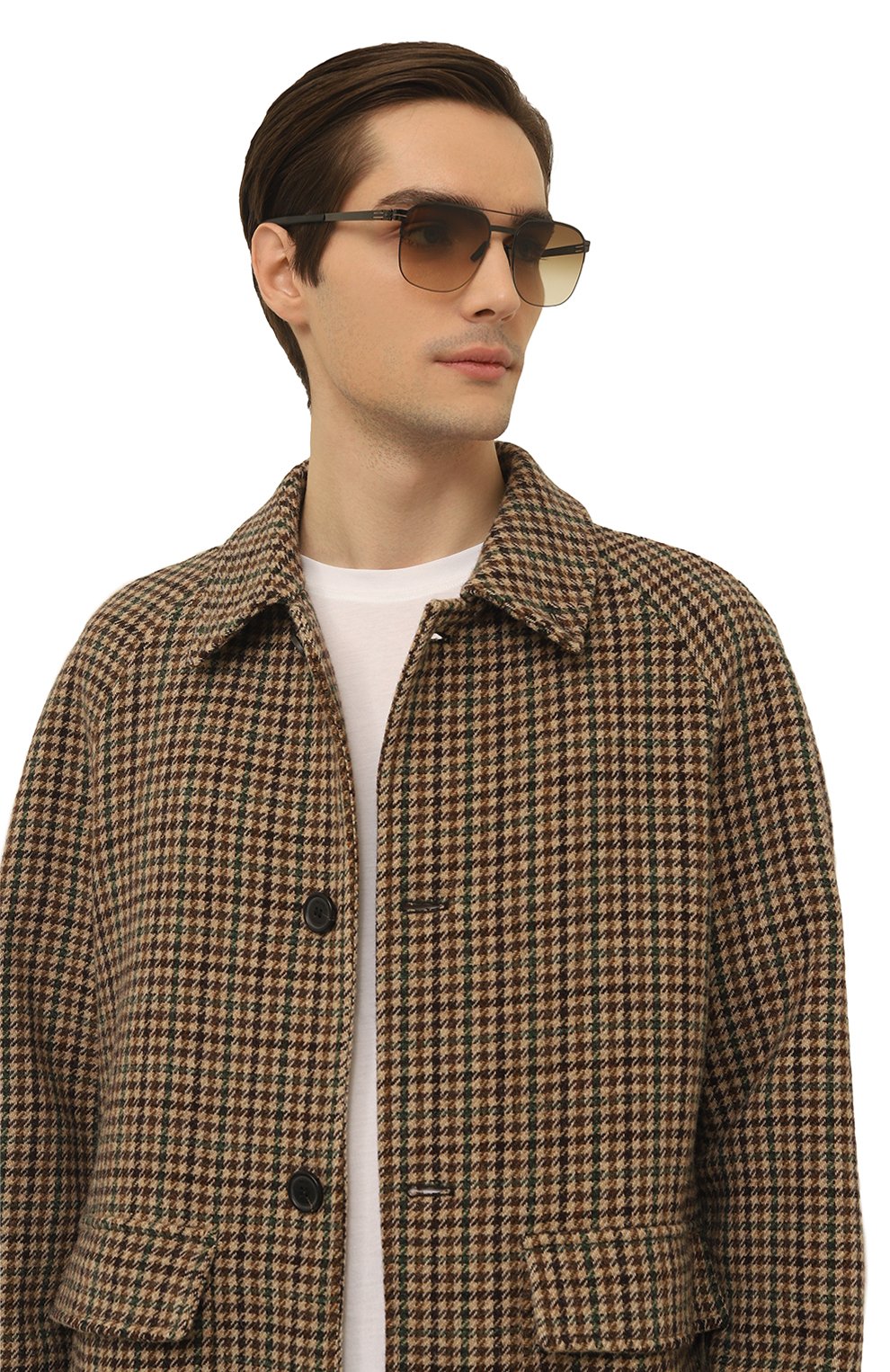 Солнцезащитные очки IC! BERLIN, арт. IB-STEFFEN E GUNMETAL BLACK BR0WNSAND FLEX, фото 2