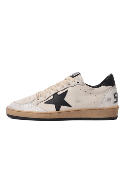 Кожаные кеды ball star GOLDEN GOOSE DELUXE BRAND, арт. GWF00117.F003771, фото 4