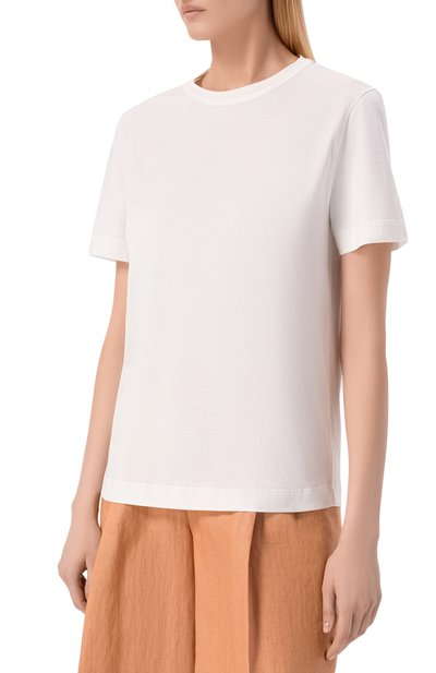 Хлопковая футболка BRUNELLO CUCINELLI, арт. MPT81BI100, фото 3