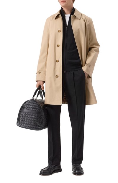 Хлопковый кардиган CANALI черного цвета по цене 52750 руб., арт. C0022/MK00145, фото 2 Хлопковый кардиган CANALI, арт. C0022/MK00145, фото 2