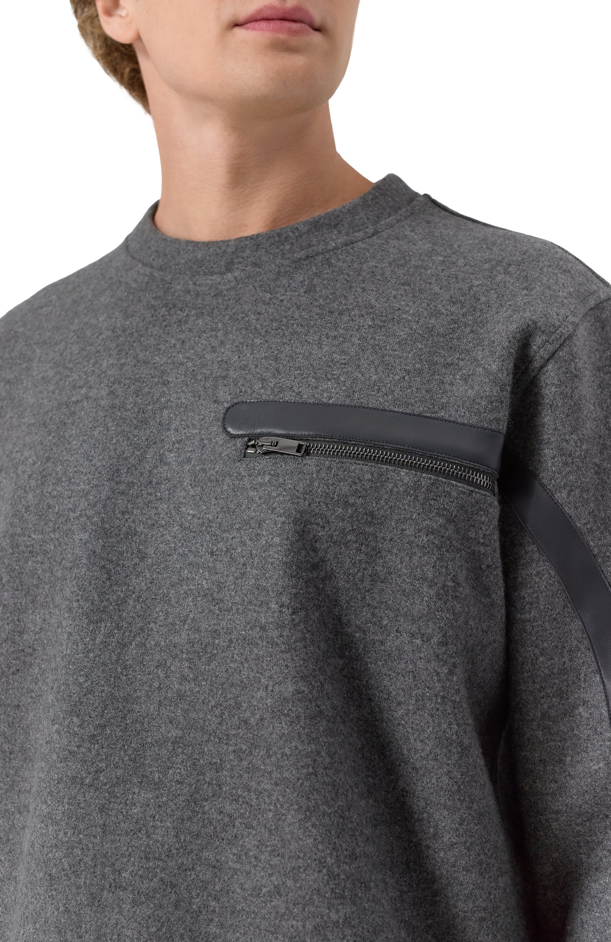 Свитшот из шерсти и кашемира MVST, арт. M25.1PM.H001/15951, фото 5