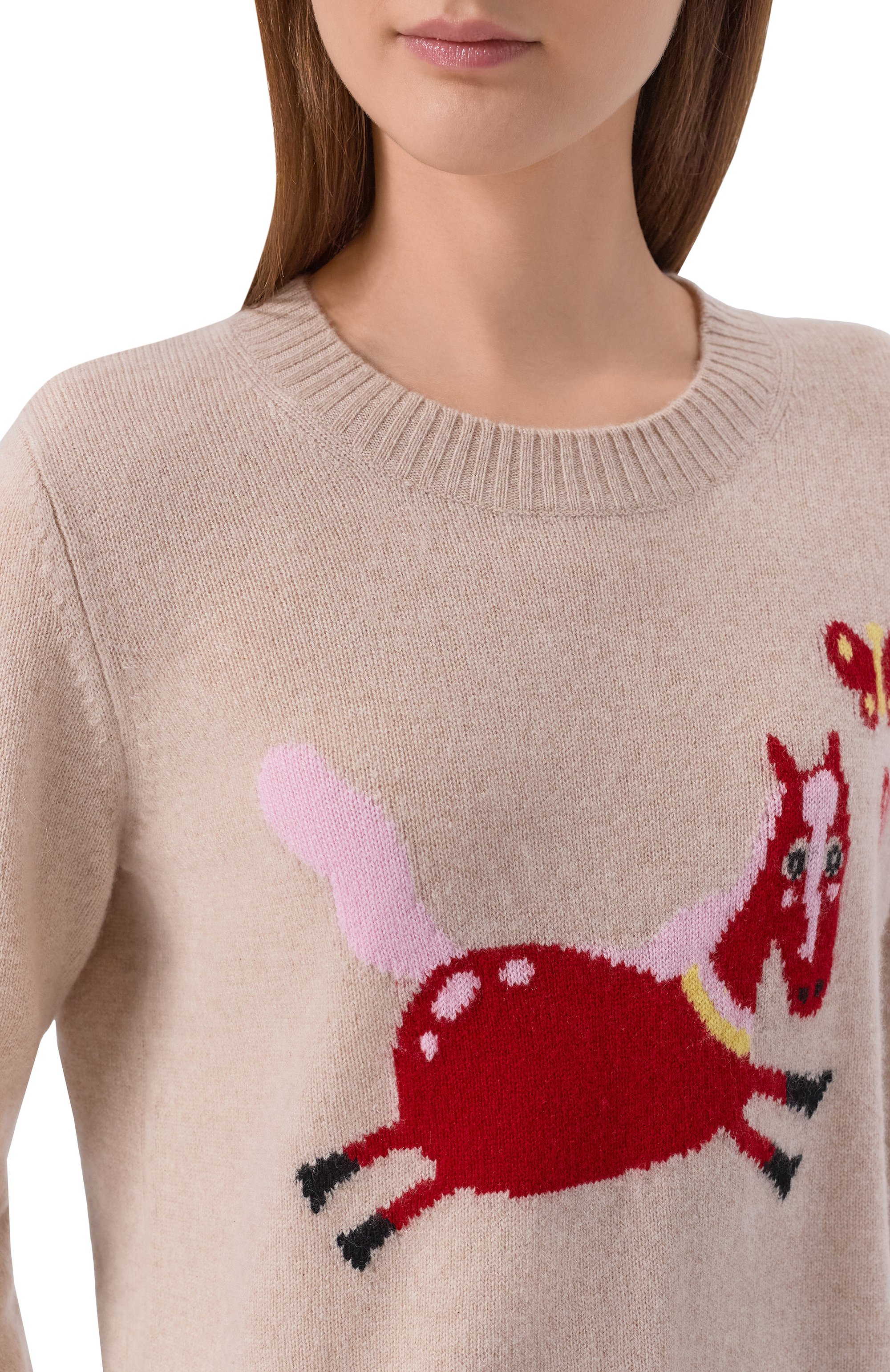 Кашемировый свитер WEEKEND MAX MARA, арт. WKDTUNICA, фото 5