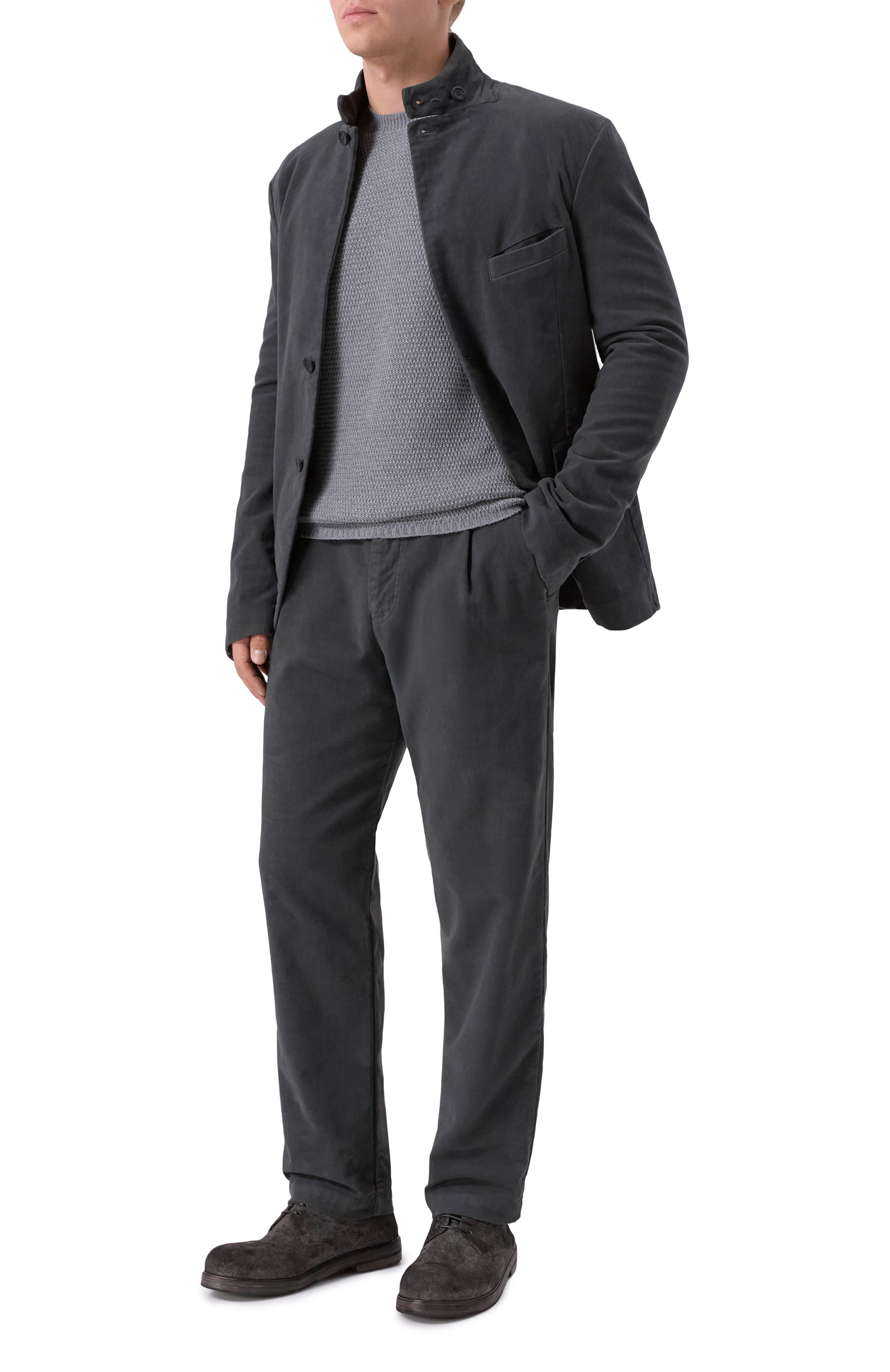 Хлопковый пиджак HANNES ROETHER, арт. ZE32P0.7074, фото 2