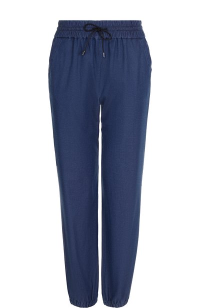 Женские хлопковые брюки с эластичным поясом LORO PIANA, арт. FAI0341