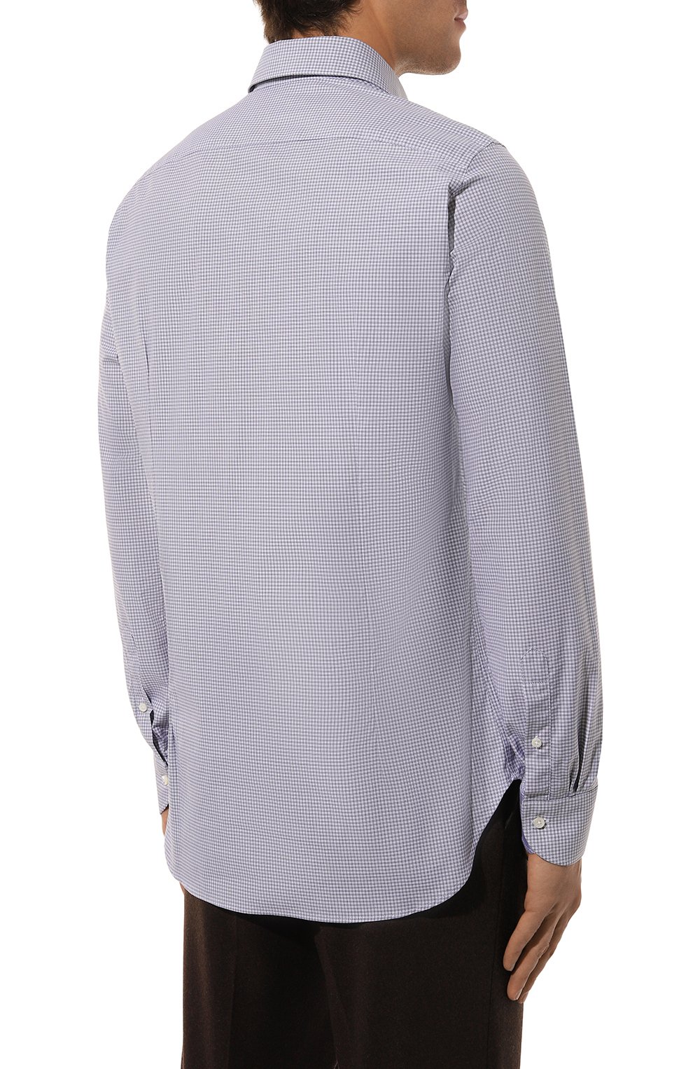 Хлопковая рубашка CANALI, арт. NCLX098/GR03305, фото 4