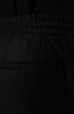 Мужские шерстяные брюки MUST темно-синего цвета, арт. VLAD/ZIP+SFILA/2723. | Фото 5 (Материал внешний: Шерсть; Длина (брюки, джинсы): Стандартные; Случай: Повседневный; Материал сплава: Проставлено; Драгоценные камни: Проставлено; Стили: Кэжуэл)