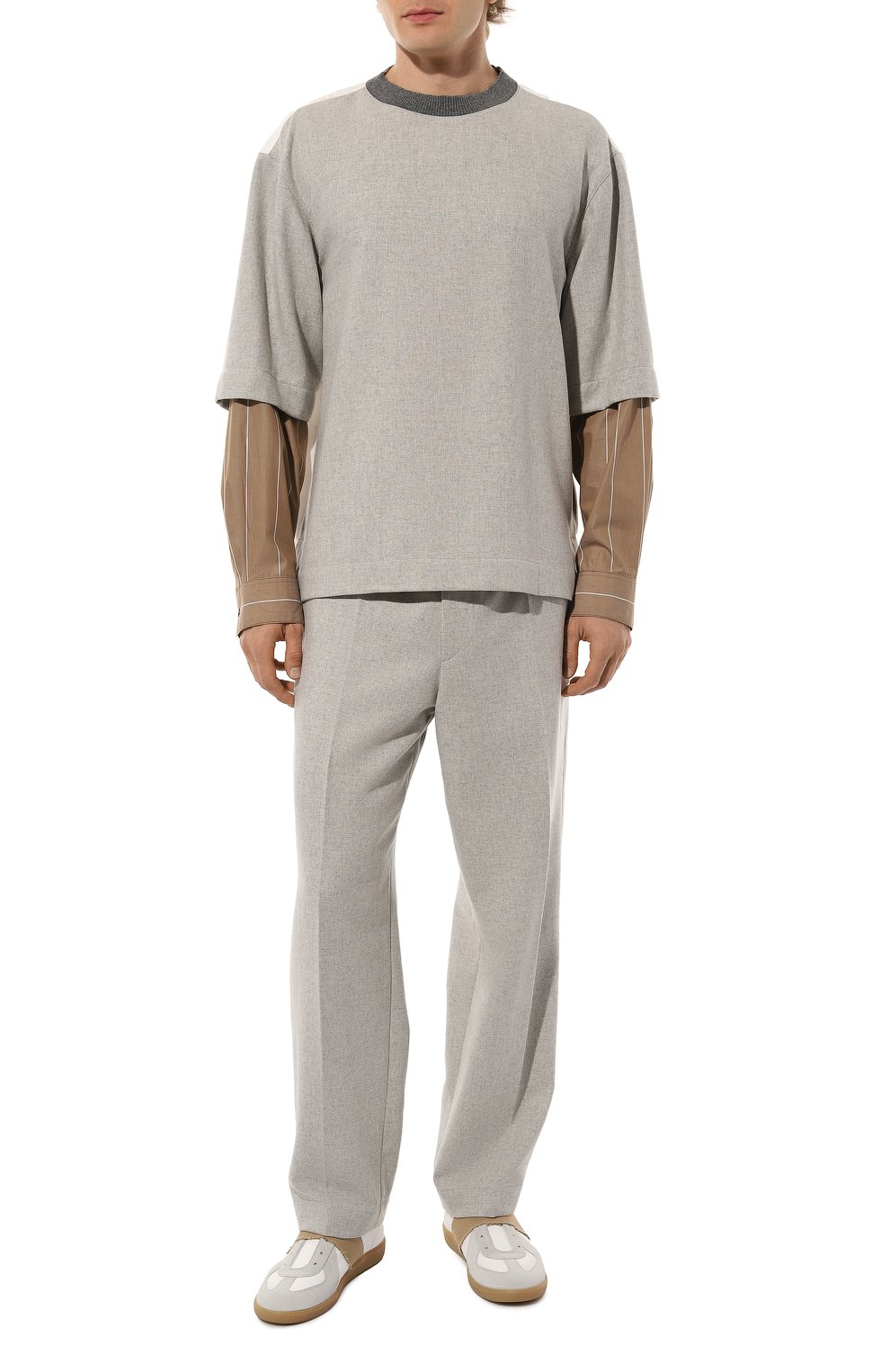 Комбинированный свитшот DRIES VAN NOTEN, арт. 242-020746-9261, фото 2