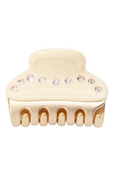 Заколка для волос ALEXANDRE DE PARIS кремового цвета по цене 7960 руб., арт. ICCB-12831-03 I1, фото 4 Заколка для волос ALEXANDRE DE PARIS, арт. ICCB-12831-03 I1, фото 4