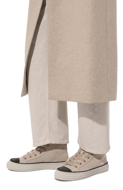 Замшевые кеды BRUNELLO CUCINELLI, арт. MZSFG2727, фото 3