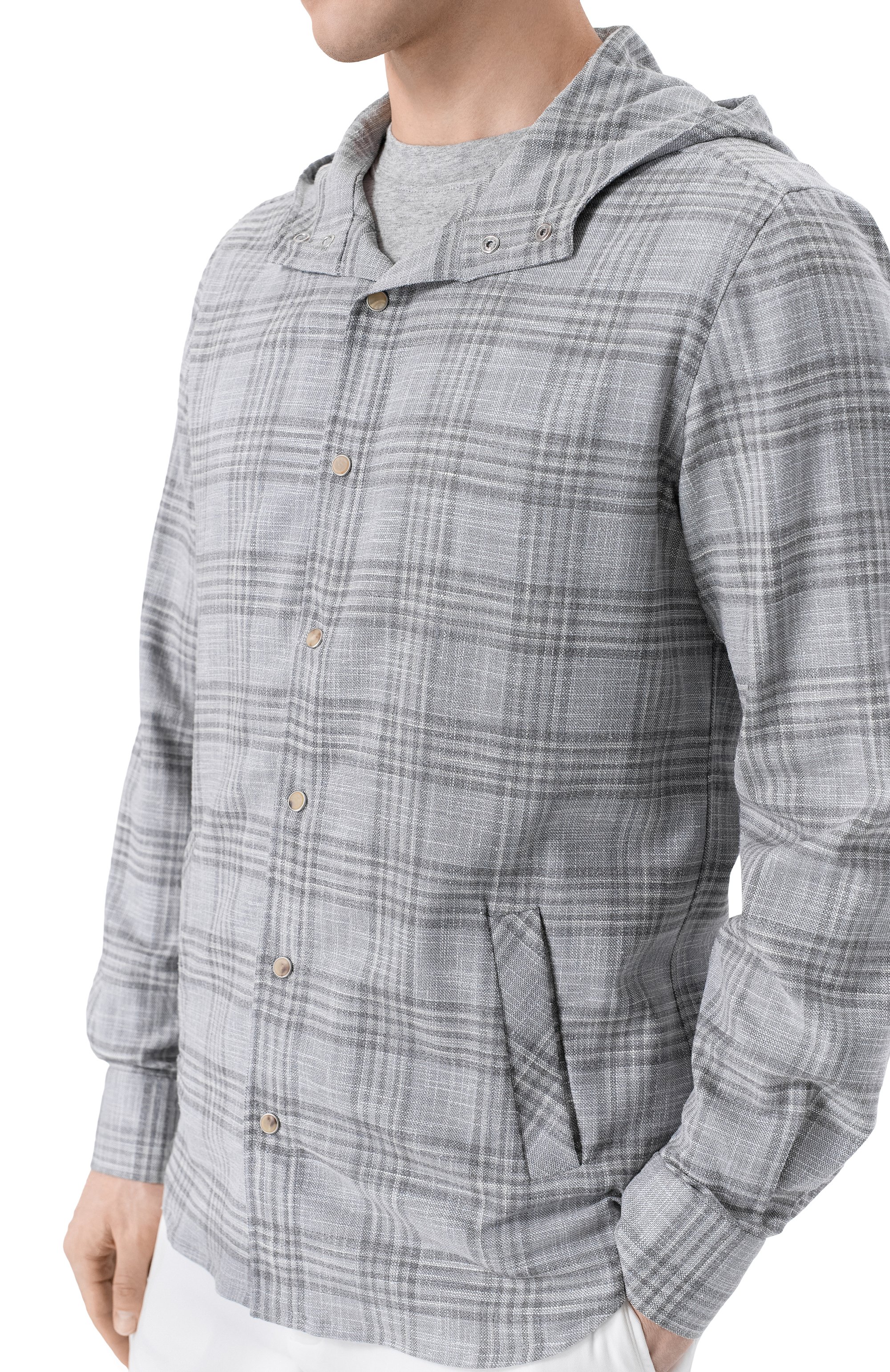 Рубашка из шерсти и шелка KITON, арт. UMCMARK0617E20_, фото 5