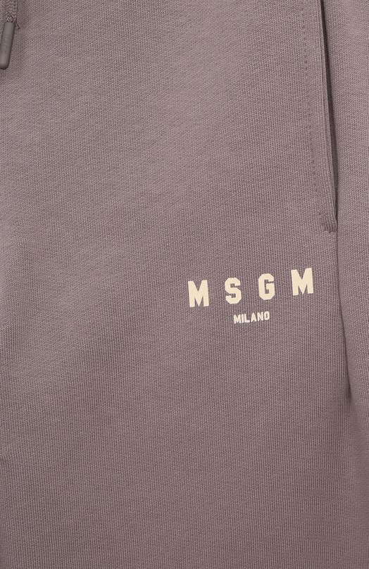 Хлопковые джоггеры MSGM kids 3