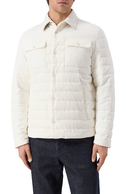 Пуховая куртка Herno PI00106UR/13265 Белый  PI00106UR/13265 Фото 3