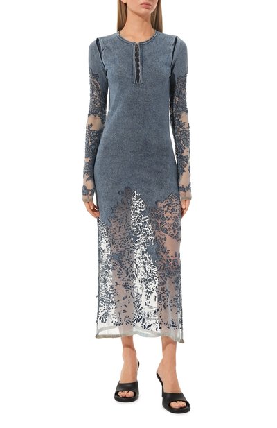 Хлопковое платье DIESEL, арт. A10337/0QWTM, фото 3