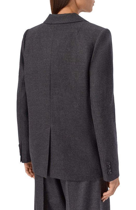 Шерстной жакет Lesyanebo LN02H-424_ITB Серый  LN02H-424_ITB Фото 4