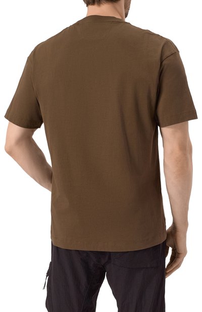 Хлопковая футболка C.P. COMPANY, арт. 18CMTS177A005100W, фото 4