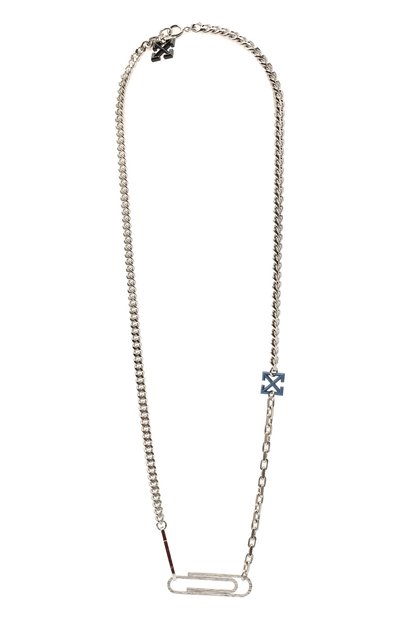 Цепь с кулоном OFF-WHITE, арт. 0M0B083R21MET0017200, фото 1