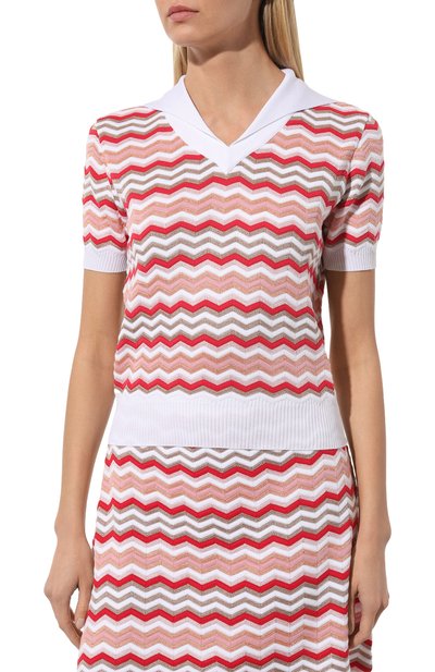 Пуловер из хлопка и вискозы MISSONI, арт. DS24SN0H/BK034F, фото 3