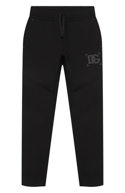 Хлопковые джоггеры DOLCE & GABBANA, арт. L4JPLJ/FUGUS
