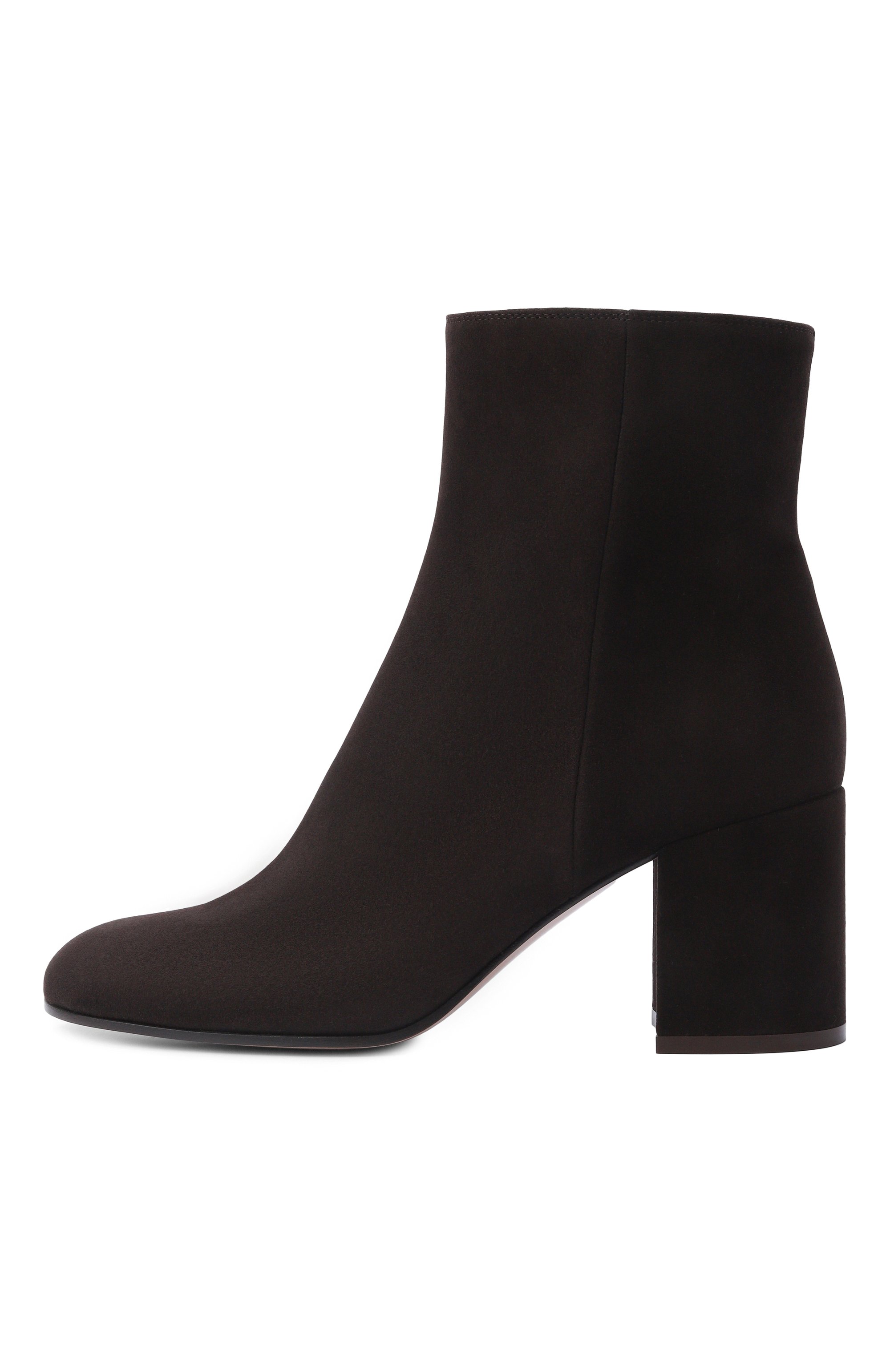 Замшевые ботильоны joelle 70 GIANVITO ROSSI, арт. G73065.70RIC.CASM0KA, фото 4