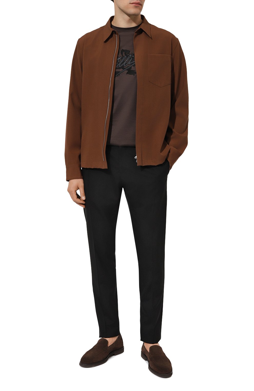 Шерстяные брюки KITON, арт. UP1LACK03711, фото 2