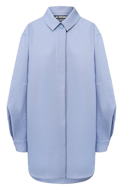 Женская рубашка из смеси шелка и хлопка JACQUEMUS, арт. 193SH06/15330
