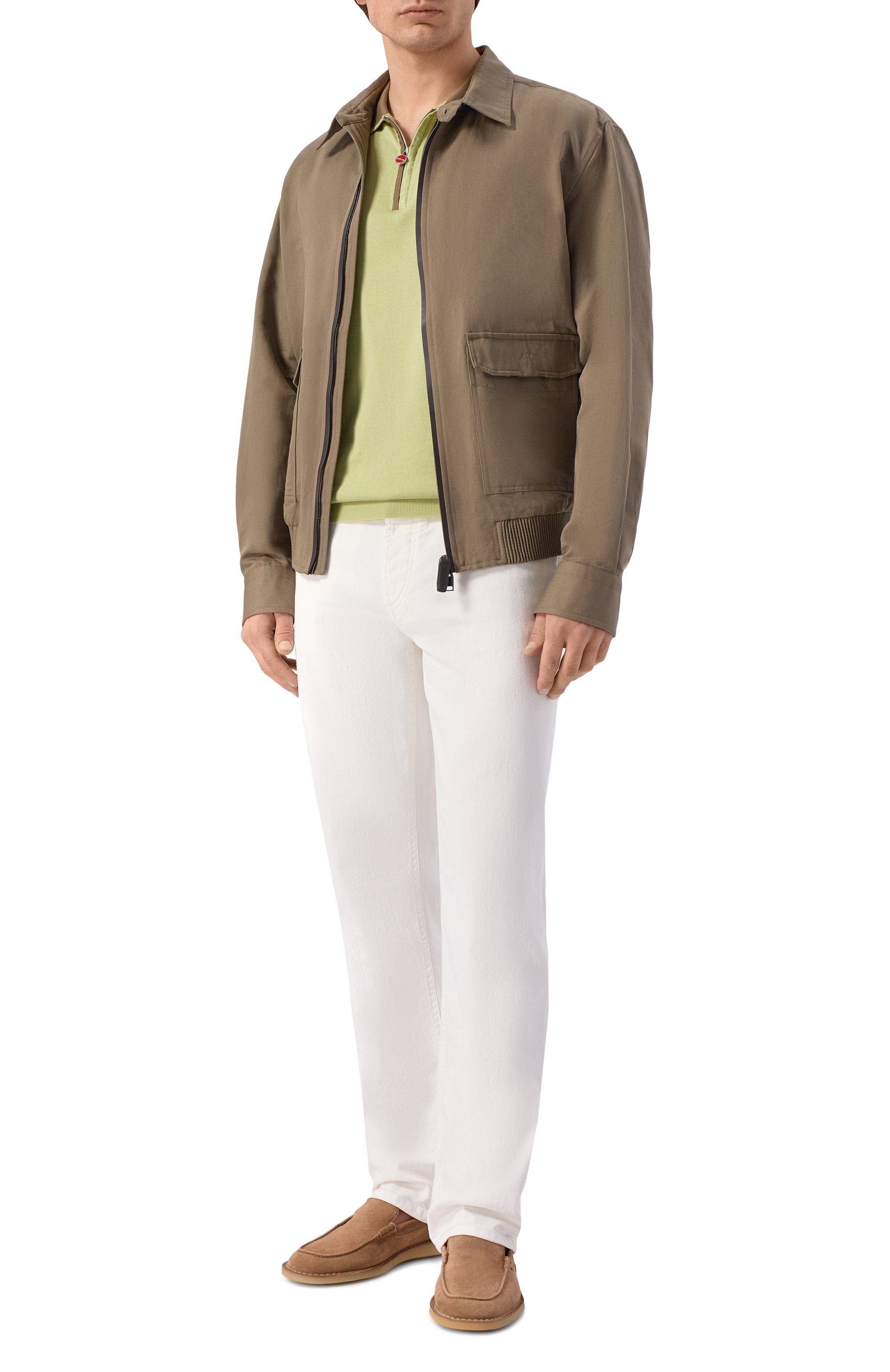 Хлопковое поло KITON, арт. UMK0571A, фото 2