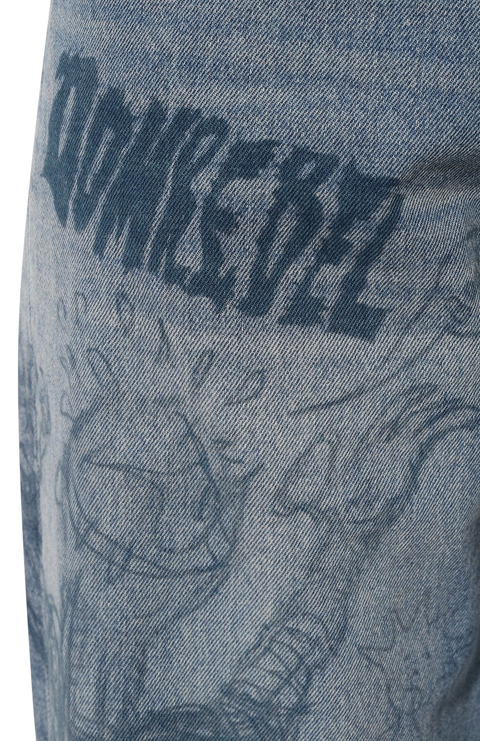 Джинсы DOMREBEL синего цвета по цене 49950 руб., арт. H0MEW0RK JEANS/B00TCUT JEANS (26-36), фото 5 Джинсы DOMREBEL, арт. H0MEW0RK JEANS/B00TCUT JEANS (26-36), фото 5