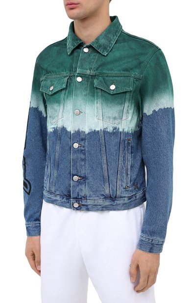 Джинсовая куртка OFF-WHITE, арт. 0MYE054E20DEN0024510, фото 3