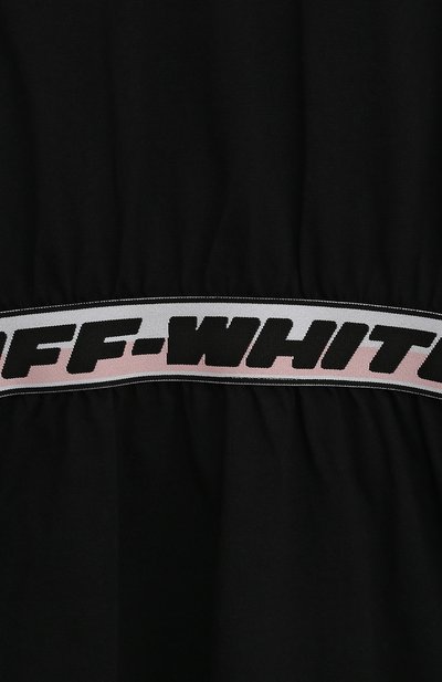 Хлопковое платье OFF-WHITE, арт. 0GDB028F23JER001, фото 3