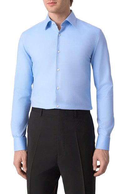 Хлопковая сорочка BOSS, арт. 50527238, фото 3