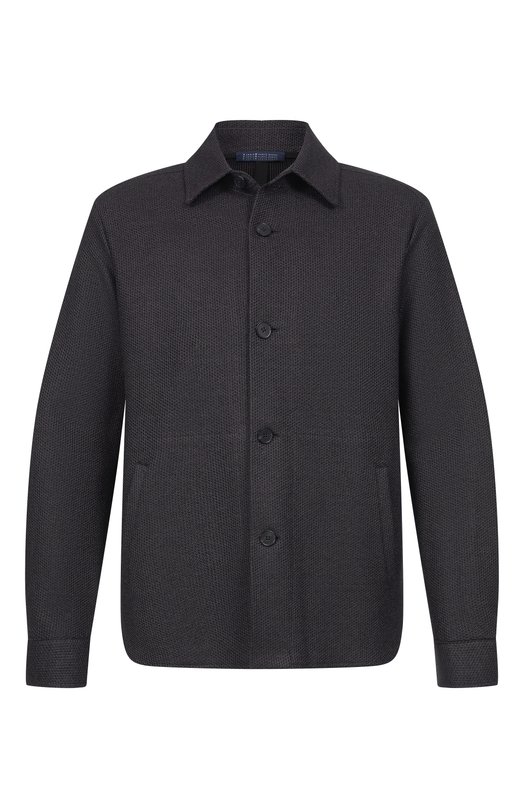 Куртка-рубашка изо льна и хлопка Harris Wharf London CH9320PDZ-T/DZT Серый CH9320PDZ-T/DZT