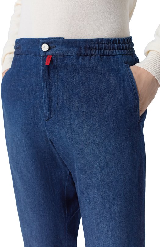 Джинсы Kiton UPLACK0617D Синий  UPLACK0617D Фото 5