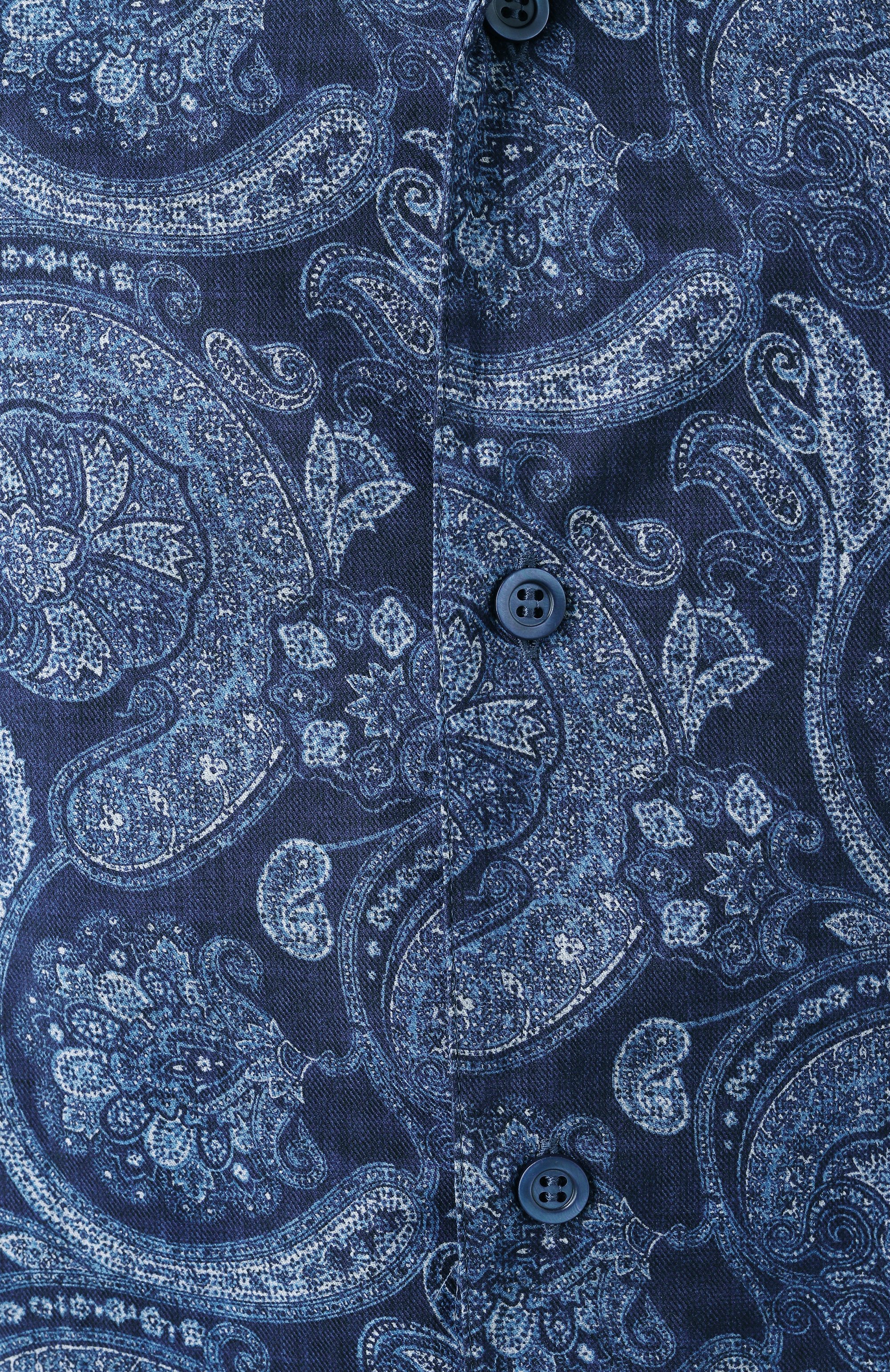 Хлопковая рубашка BRUNELLO CUCINELLI, арт. MM6640615P, фото 6