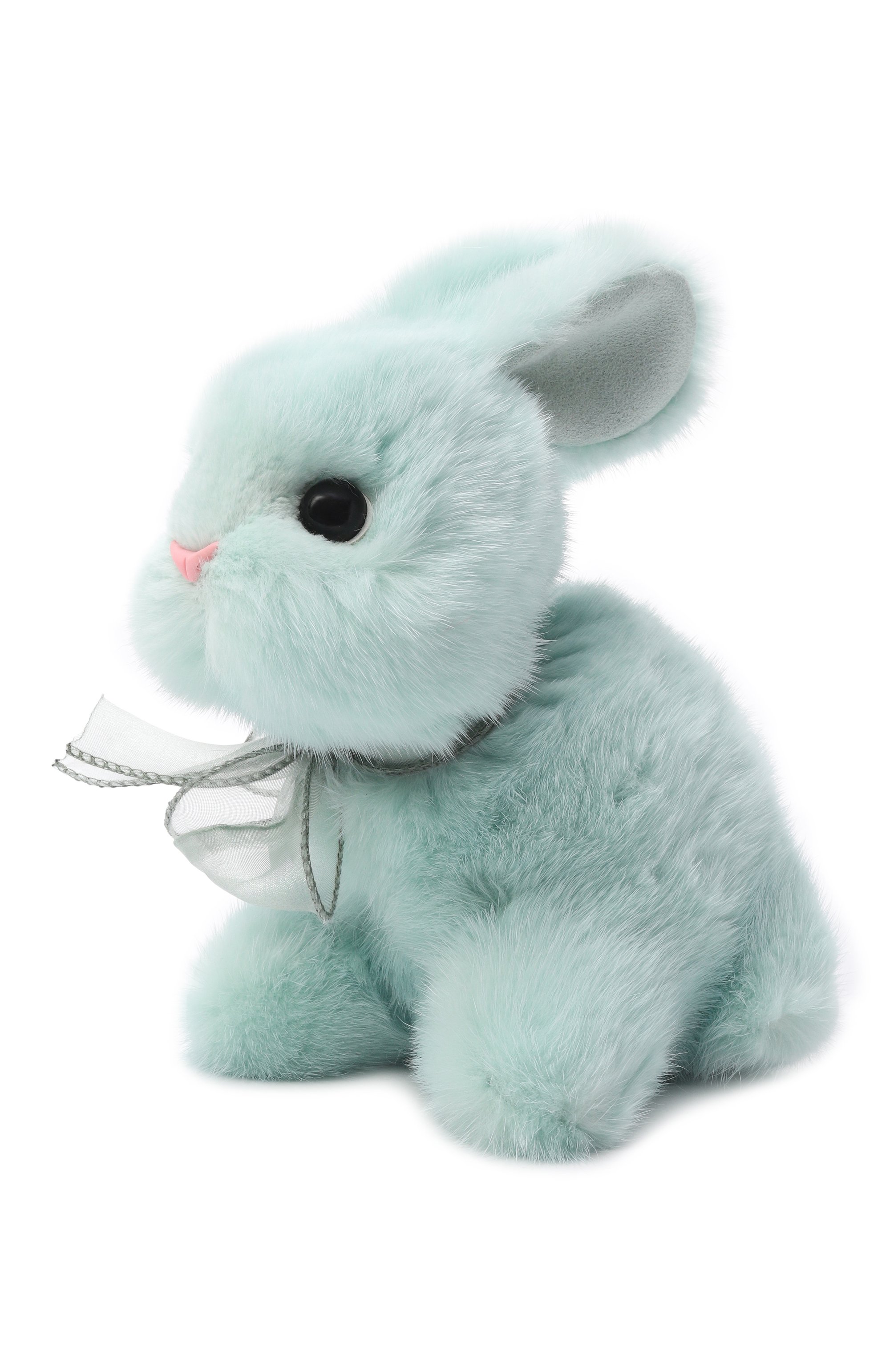 Мягкая игрушка кролик из норки CAROLON, арт. МИ-26-ЗН-005, фото 2
