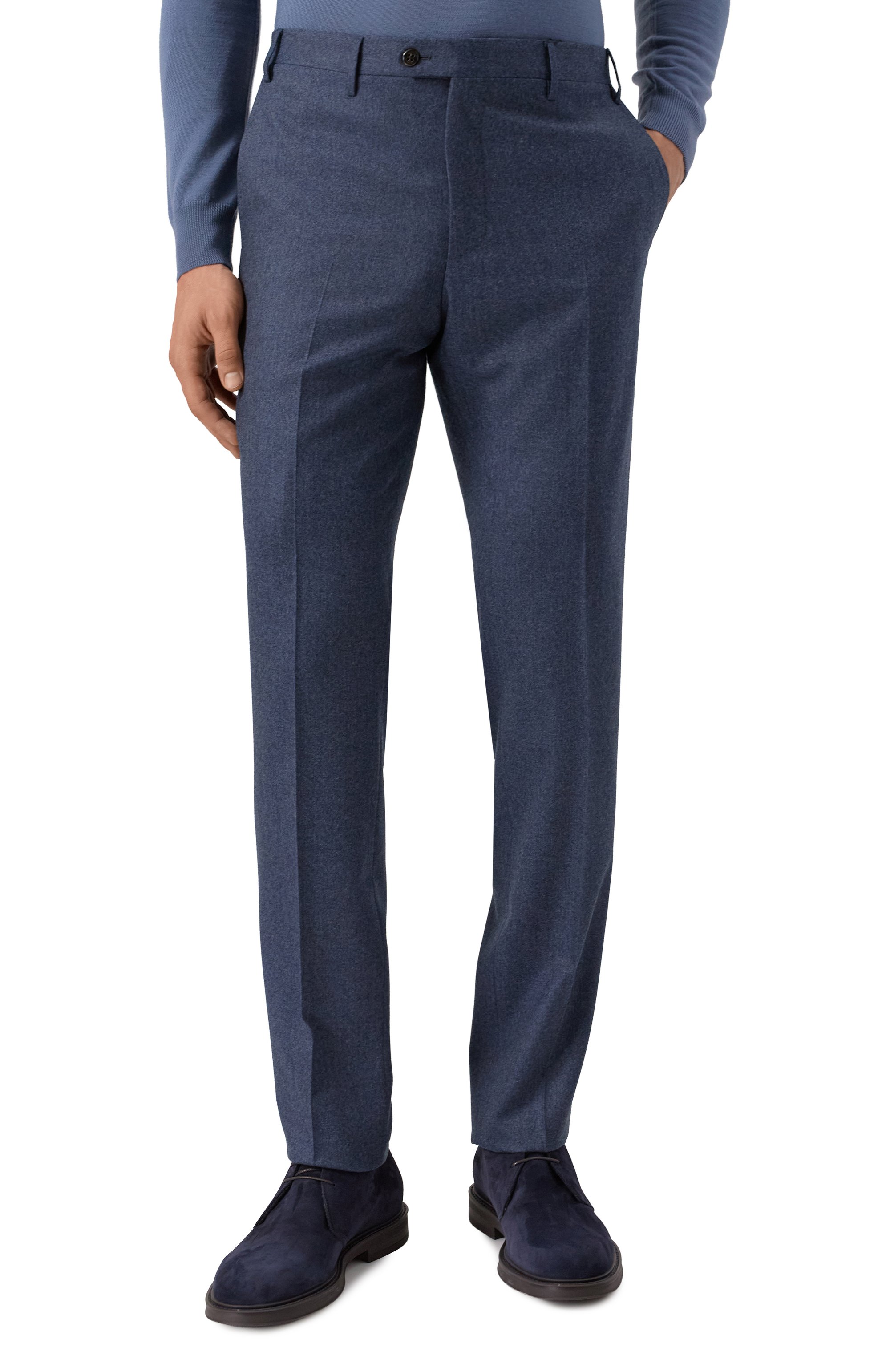 Шерстяные брюки CORNELIANI, арт. 265B01-2618111, фото 3