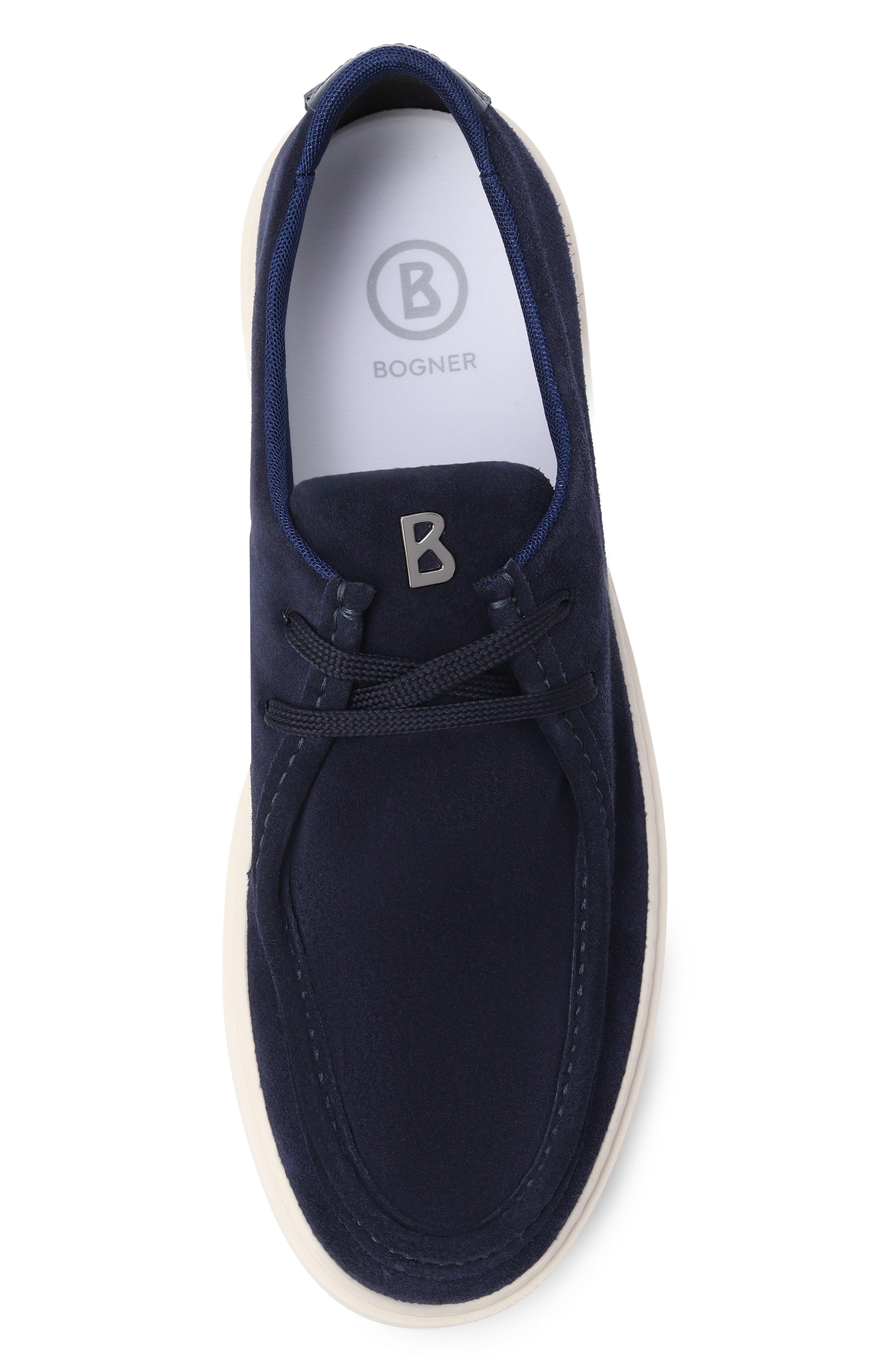 Замшевые ботинки san remo BOGNER темно-синего цвета по цене 36550 руб., арт. 12620455, фото 5 Замшевые ботинки san remo BOGNER, арт. 12620455, фото 5