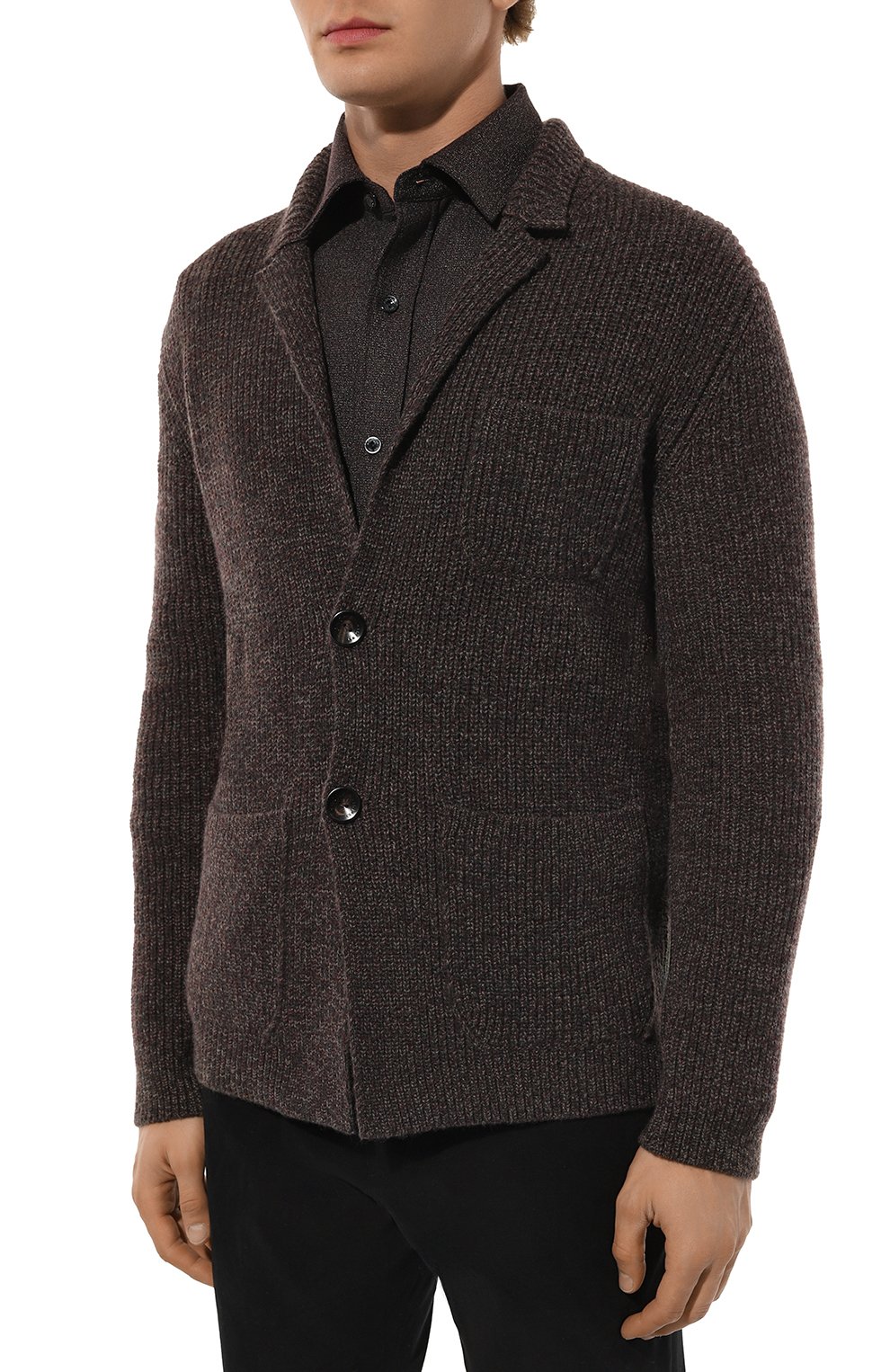 Кашемировый кардиган AGNONA, арт. KX02U18E/1K07M9E, фото 3