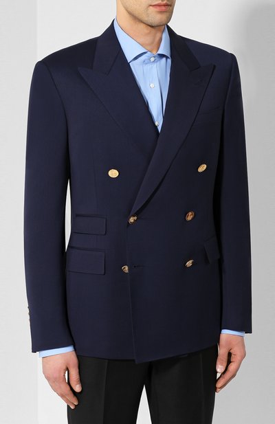 Шерстяной пиджак RALPH LAUREN, арт. 798766049, фото 3