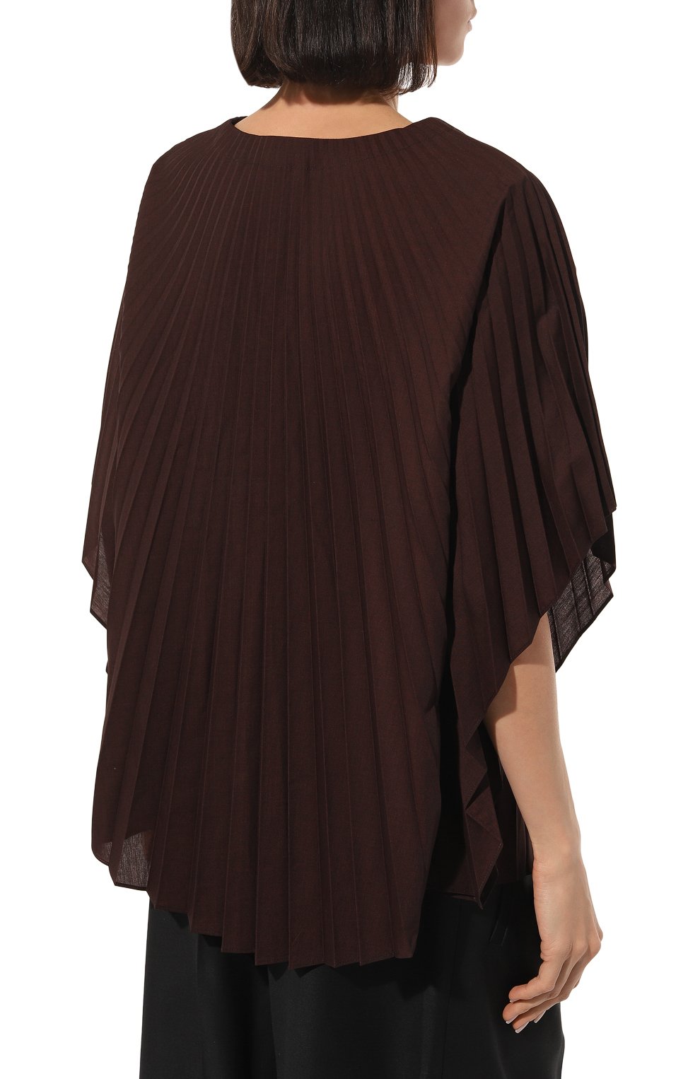 Топ DRIES VAN NOTEN бордового цвета по цене 67450 руб., арт. 231-010756-6251, фото 4 Топ DRIES VAN NOTEN, арт. 231-010756-6251, фото 4