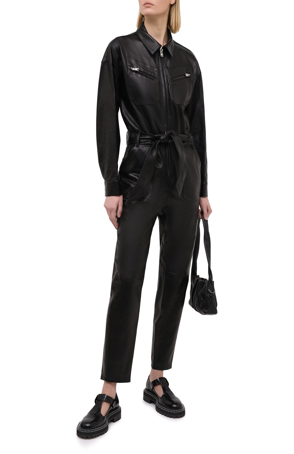 Кожаный комбинезон IRO, арт. WM28HUNDY, фото 2