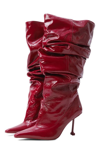 Женские лакированные сапоги vern 90 NAKED WOLFE, арт. VERN/PLT_1
