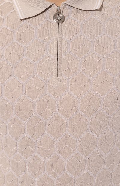 Поло из шелка и хлопка STEFANO RICCI, арт. K818068P31/F24173, фото 5