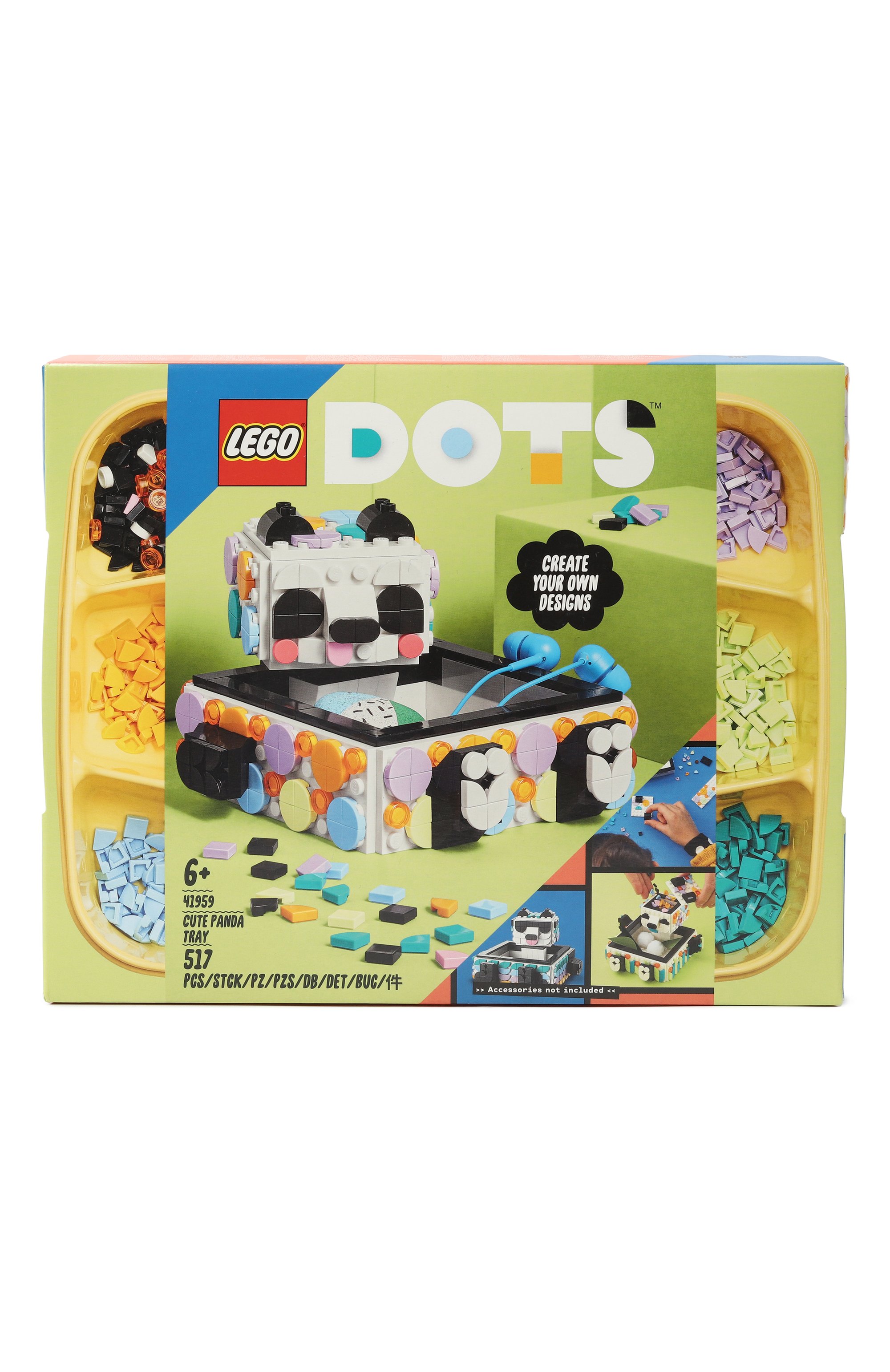 Набор для творчества cute panda tray LEGO, арт. 41959, фото 1